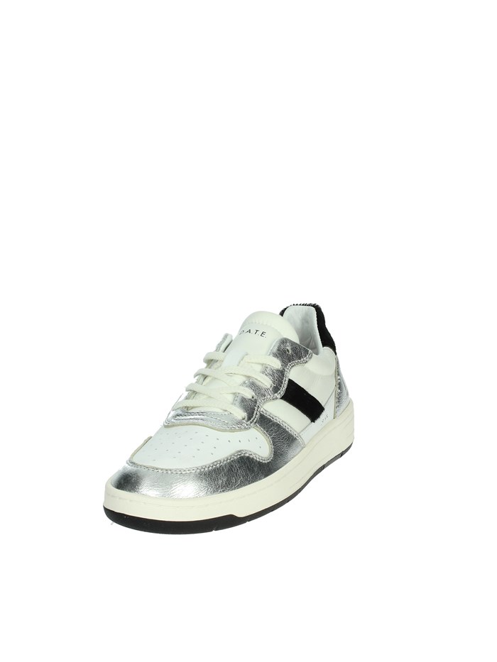 SNEAKERS BASSA W401-C2-NY-WS BIANCO/ARGENTO