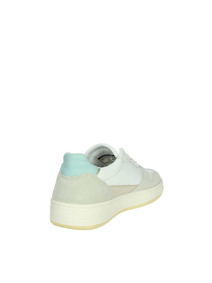 SNEAKERS BASSA W401-C2-VC-WW BIANCO/CELESTE