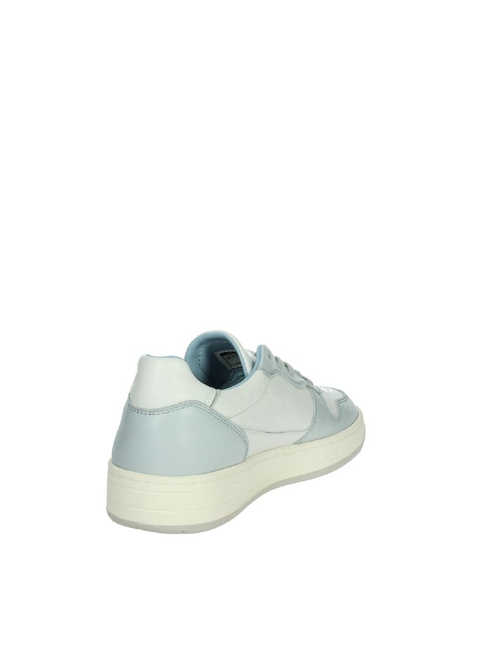 SNEAKERS BASSA W401-C2-SF-ID BIANCO/CELESTE