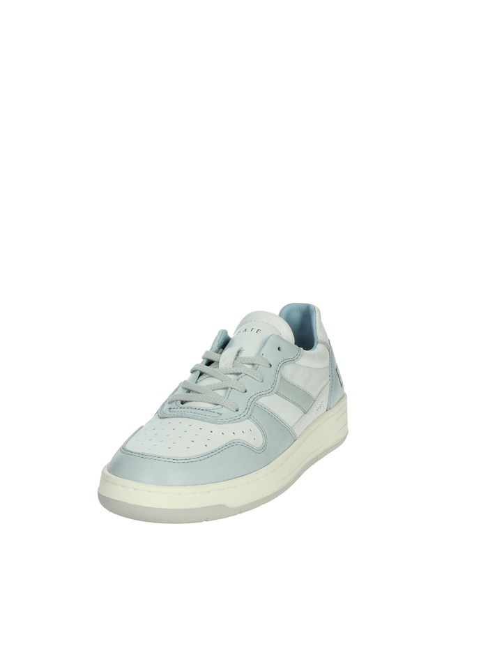 SNEAKERS BASSA W401-C2-SF-ID BIANCO/CELESTE