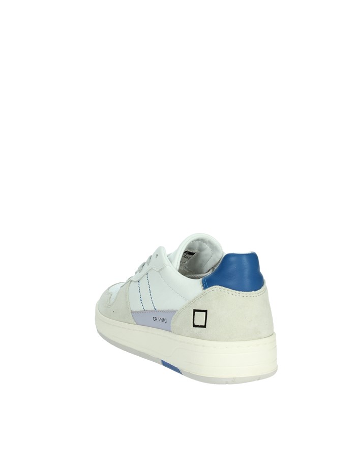 SNEAKERS BASSA W401-C2-VC-WE BIANCO/BLU