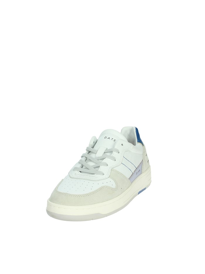 SNEAKERS BASSA W401-C2-VC-WE BIANCO/BLU