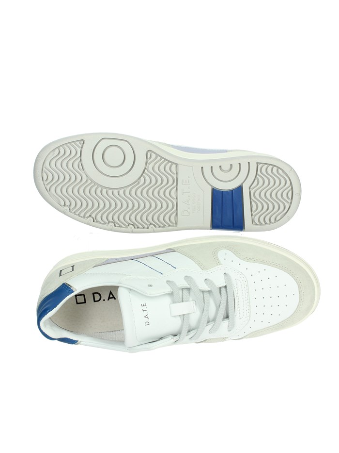 SNEAKERS BASSA W401-C2-VC-WE BIANCO/BLU