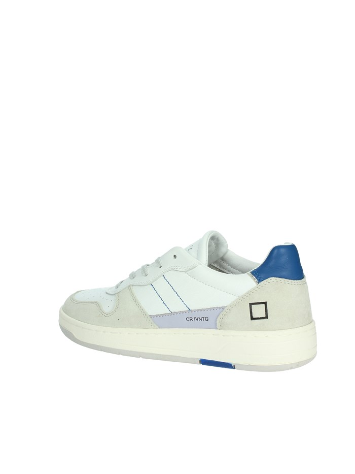 SNEAKERS BASSA W401-C2-VC-WE BIANCO/BLU