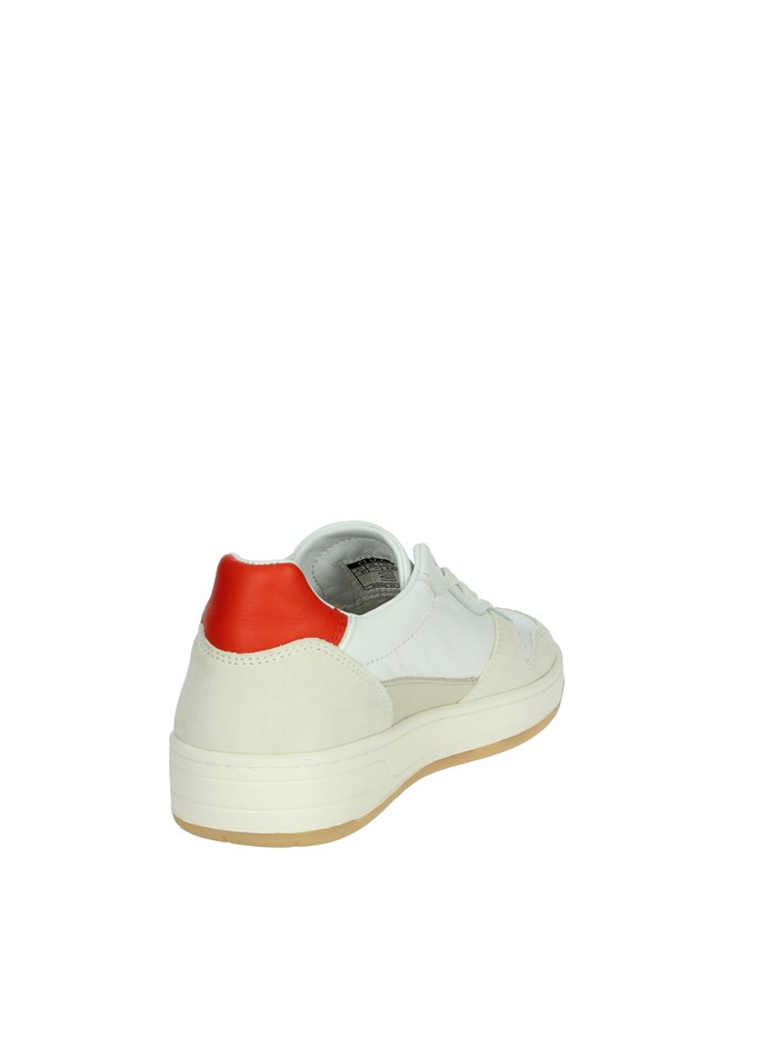 SNEAKERS BASSA W401-C2-VC-HR BIANCO/ROSSO