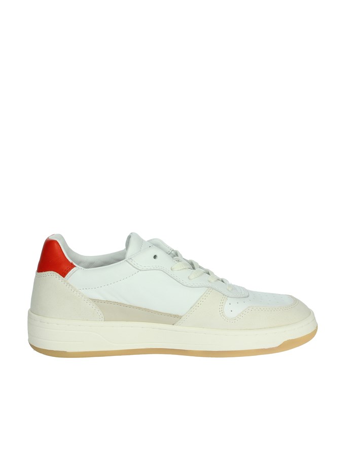 SNEAKERS BASSA W401-C2-VC-HR BIANCO/ROSSO