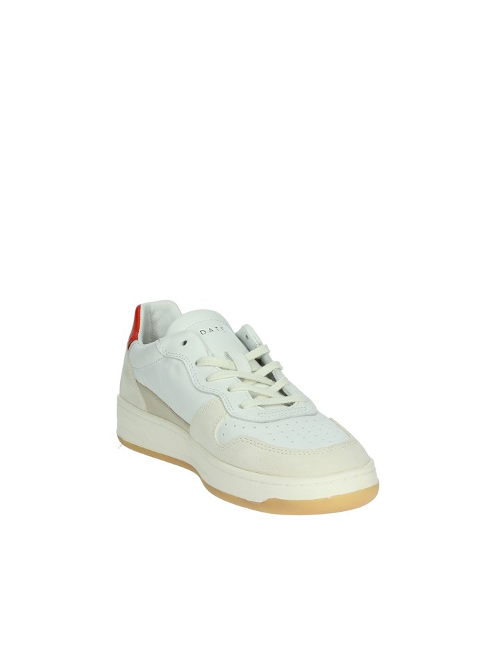 SNEAKERS BASSA W401-C2-VC-HR BIANCO/ROSSO