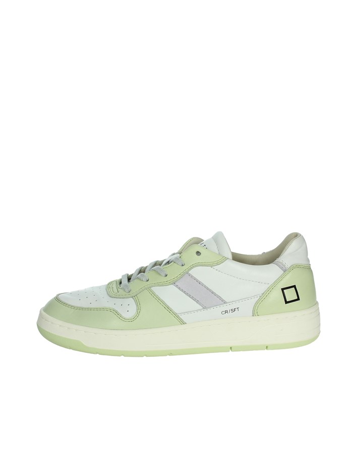 SNEAKERS BASSA W401-C2-SF-HM BIANCO/VERDE