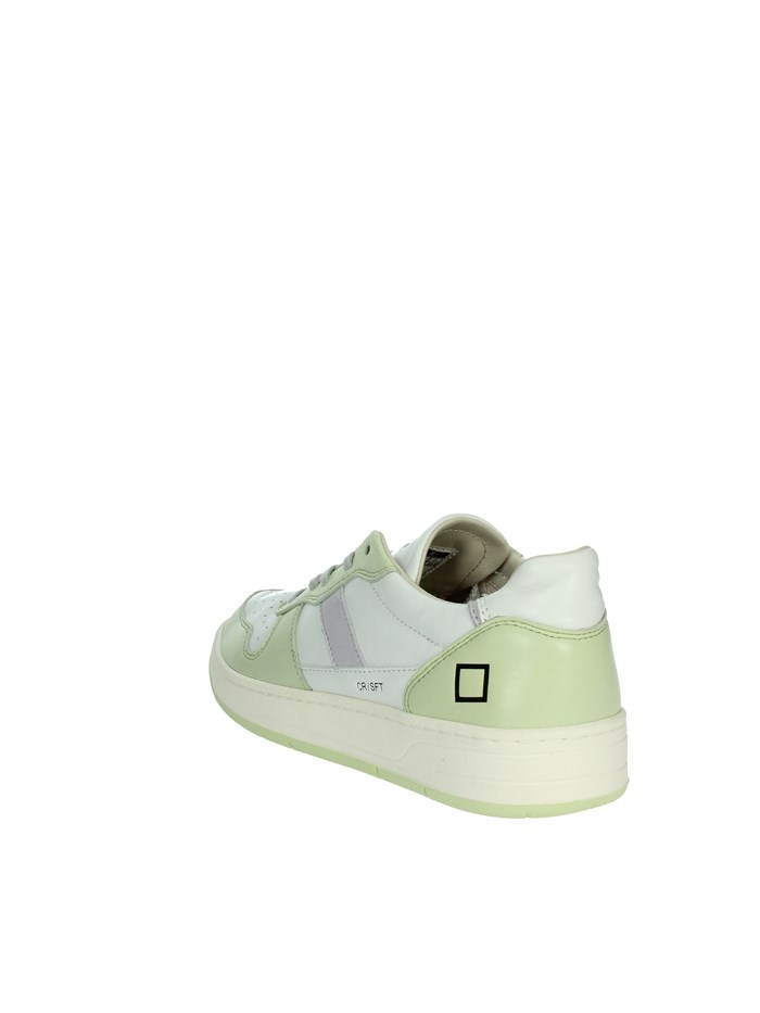 SNEAKERS BASSA W401-C2-SF-HM BIANCO/VERDE