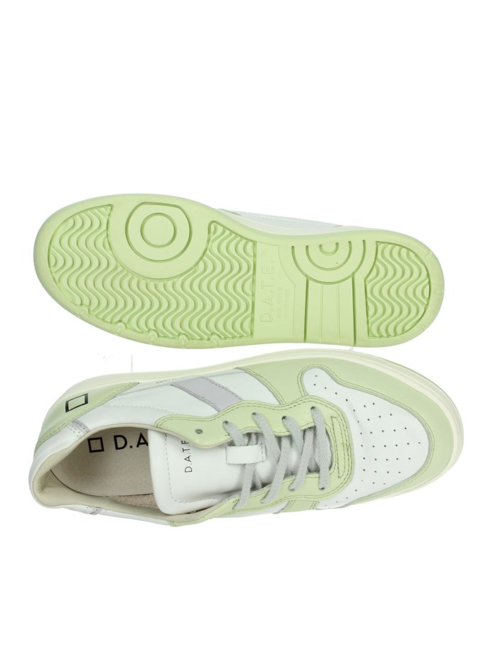 SNEAKERS BASSA W401-C2-SF-HM BIANCO/VERDE