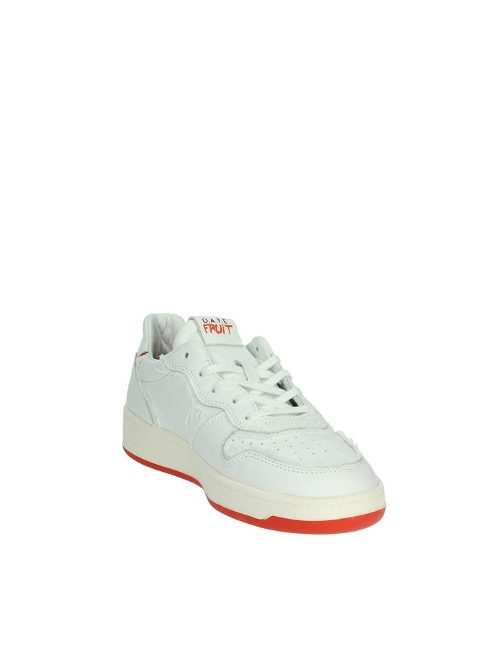 SNEAKERS BASSA W401-CR-FT-CH BIANCO/ARANCIONE