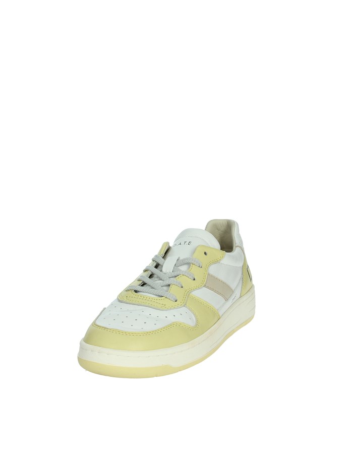 SNEAKERS BASSA W401-C2-SF-HY BIANCO/GIALLO