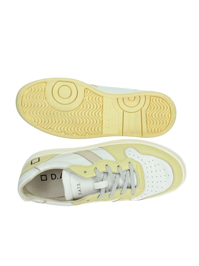 SNEAKERS BASSA W401-C2-SF-HY BIANCO/GIALLO