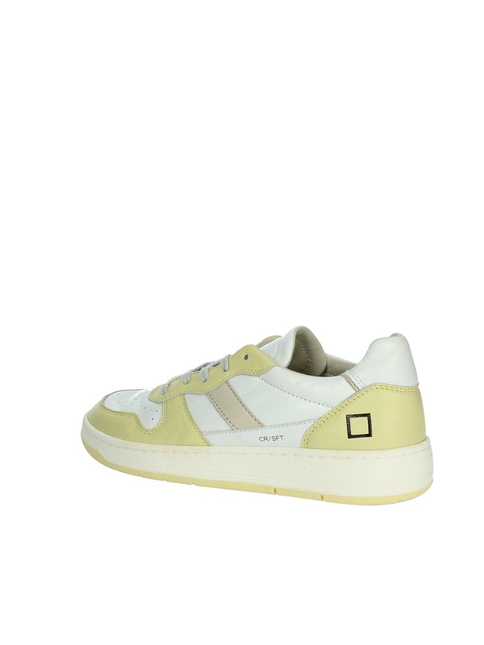 SNEAKERS BASSA W401-C2-SF-HY BIANCO/GIALLO