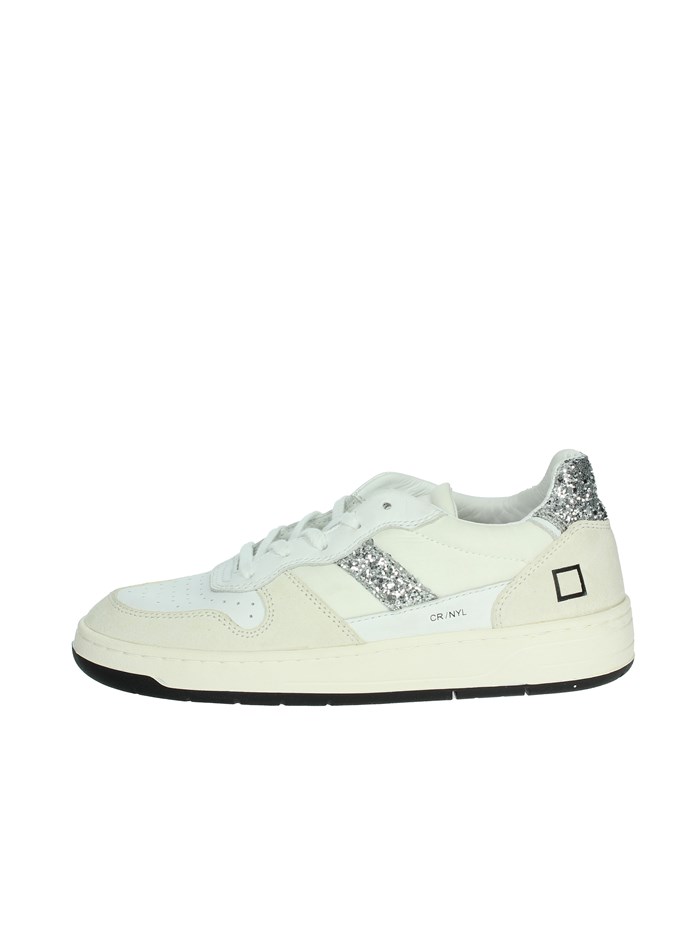 SNEAKERS BASSA W401-C2-NY-II BIANCO/ARGENTO