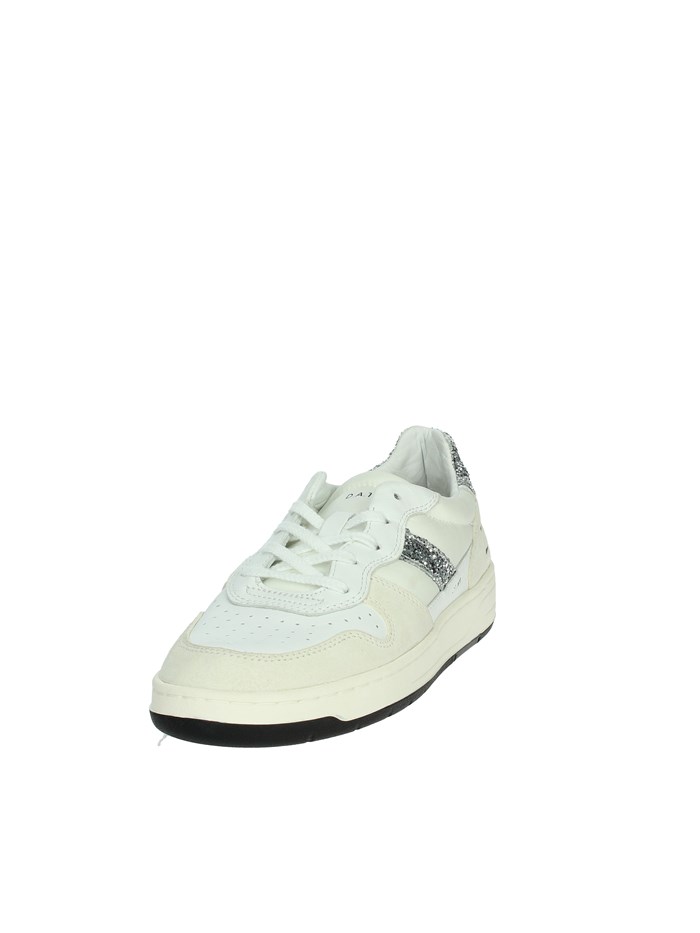 SNEAKERS BASSA W401-C2-NY-II BIANCO/ARGENTO