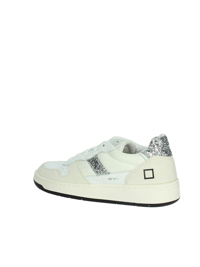 SNEAKERS BASSA W401-C2-NY-II BIANCO/ARGENTO