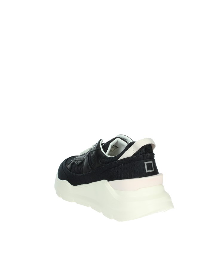 SNEAKERS BASSA W401-FM-DR-BK NERO