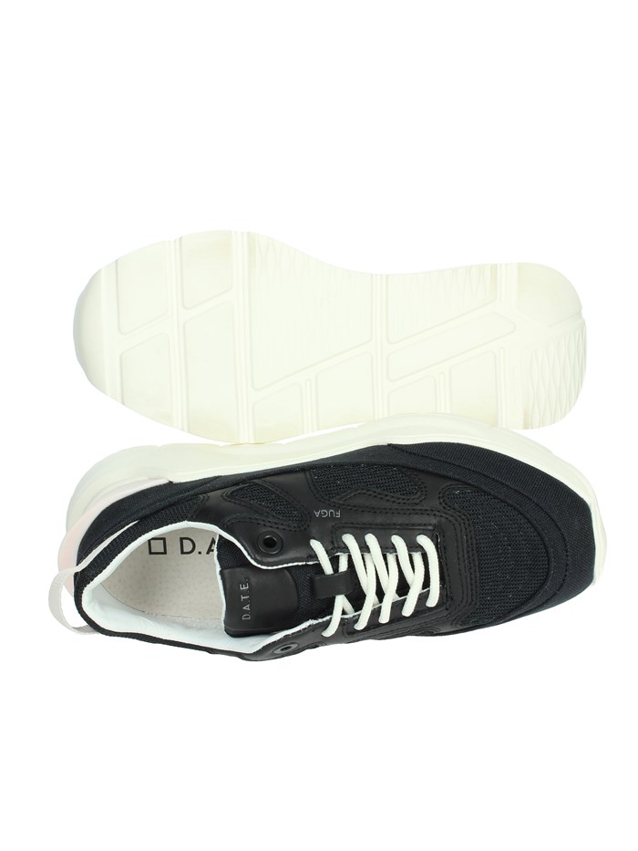 SNEAKERS BASSA W401-FM-DR-BK NERO