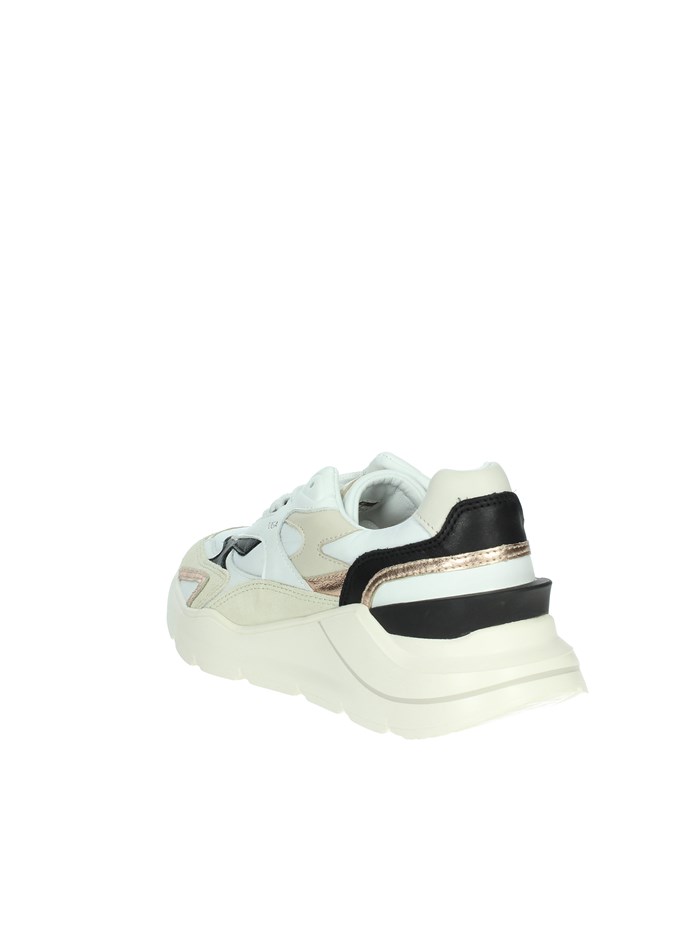 SNEAKERS BASSA W401-FM-NY-WB BIANCO/NERO