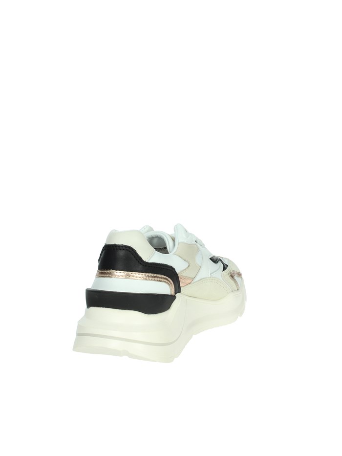 SNEAKERS BASSA W401-FM-NY-WB BIANCO/NERO