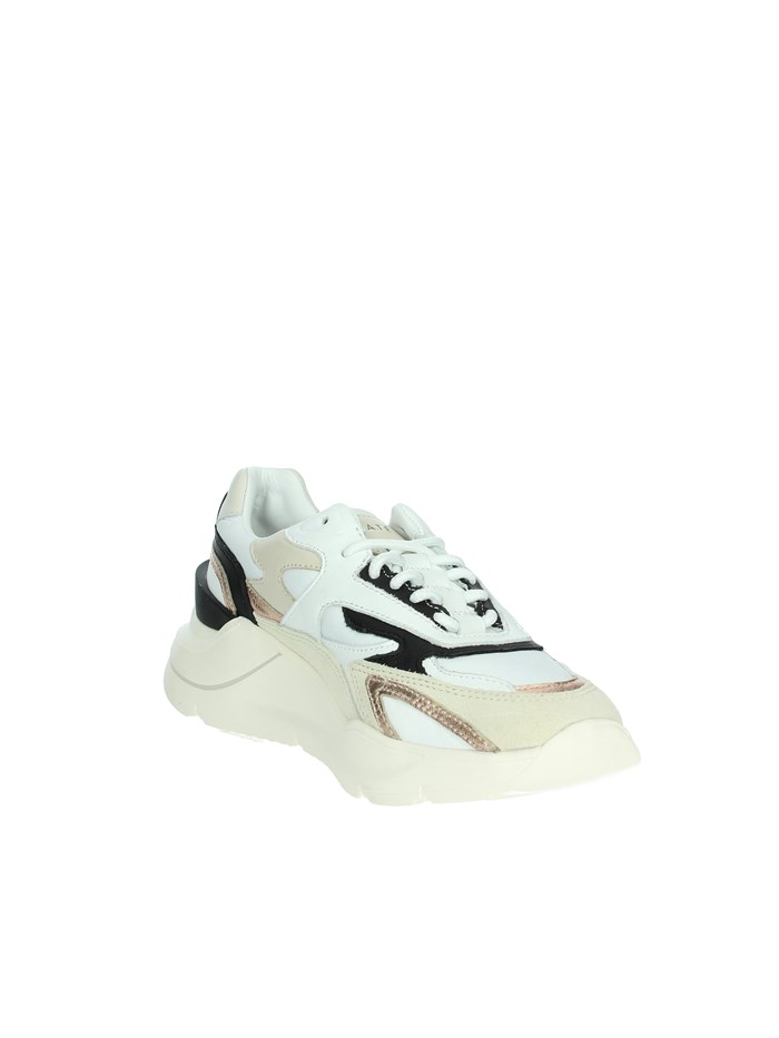 SNEAKERS BASSA W401-FM-NY-WB BIANCO/NERO