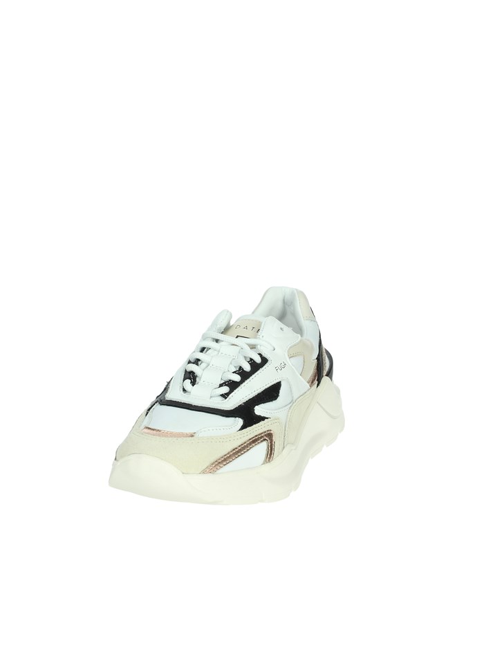 SNEAKERS BASSA W401-FM-NY-WB BIANCO/NERO