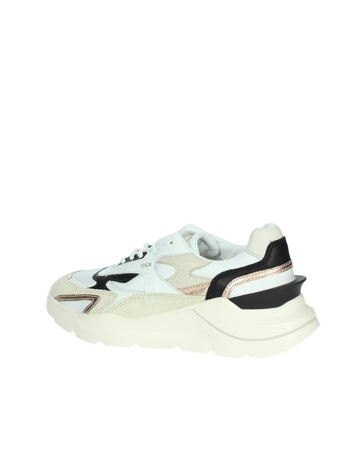 SNEAKERS BASSA W401-FM-NY-WB BIANCO/NERO