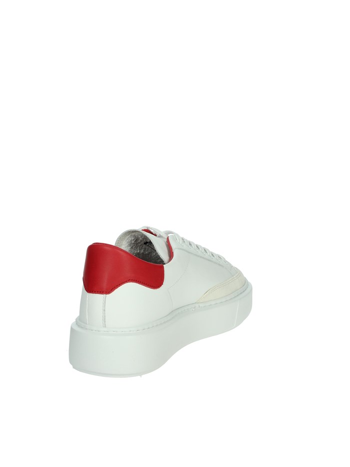 SNEAKERS BASSA W401-SF-SR-WR BIANCO/ROSSO