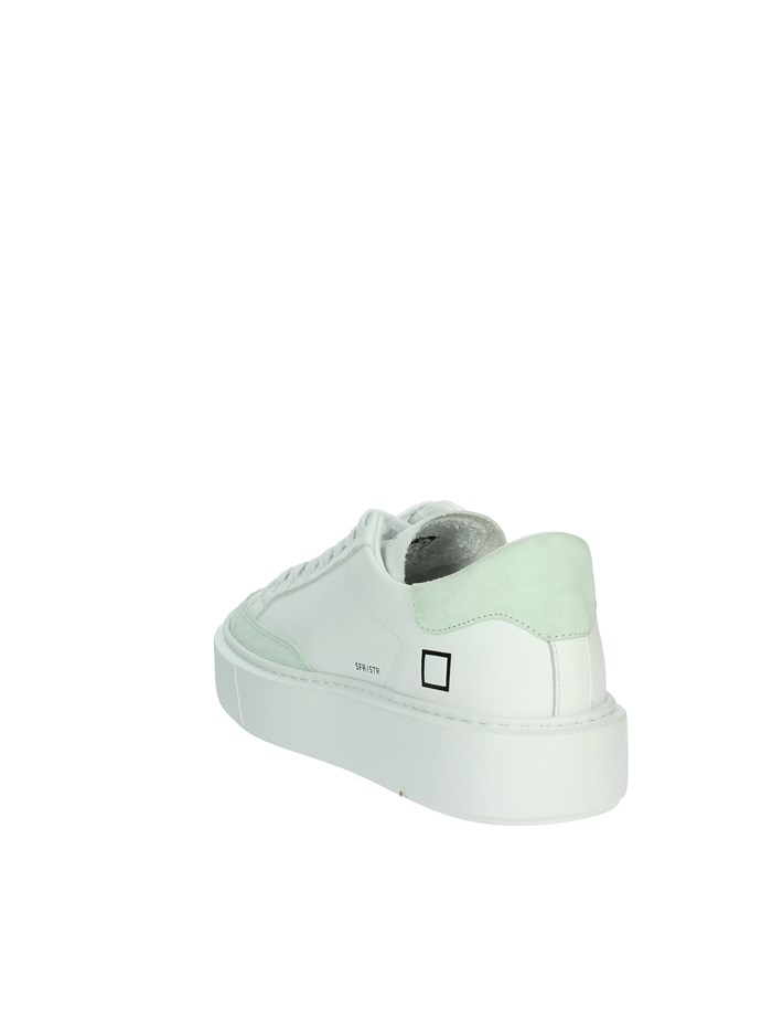 SNEAKERS BASSA W401-SF-SR-WW BIANCO/VERDE