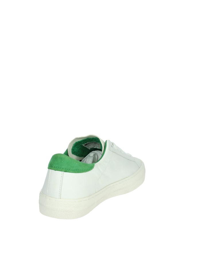 SNEAKERS BASSA W401-HL-VD-WG BIANCO/VERDE