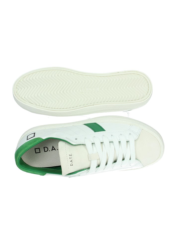 SNEAKERS BASSA W401-HL-VD-WG BIANCO/VERDE