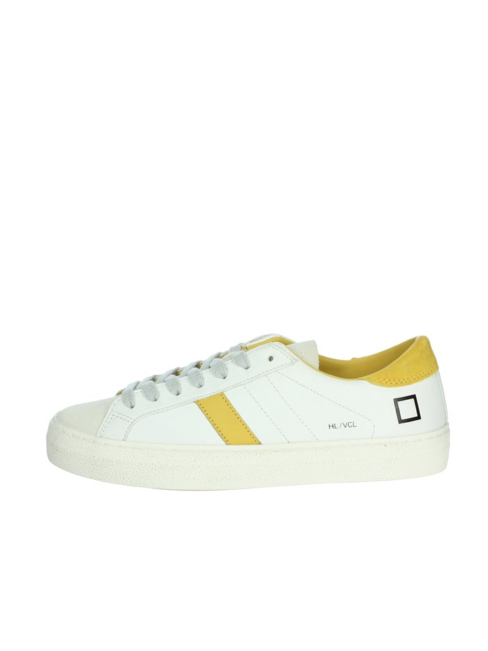 SNEAKERS BASSA W401-HL-VD-HY BIANCO/GIALLO