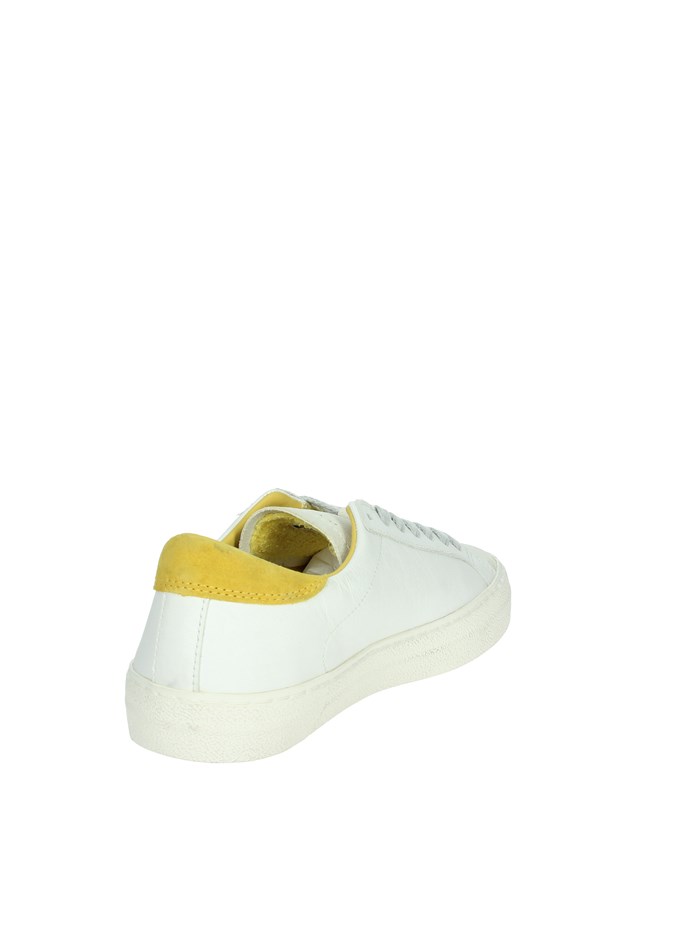 SNEAKERS BASSA W401-HL-VD-HY BIANCO/GIALLO