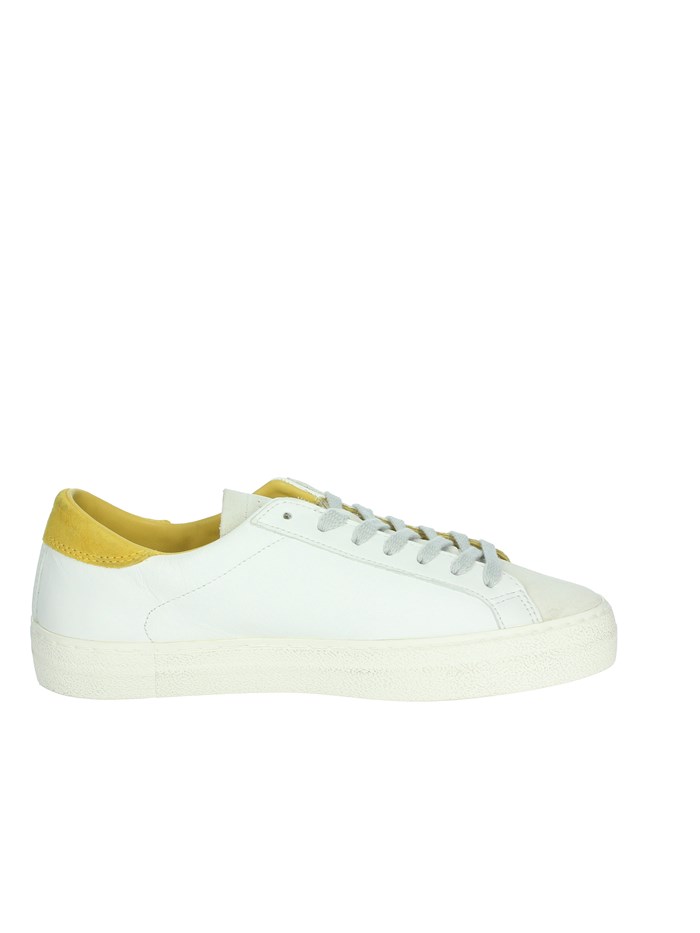 SNEAKERS BASSA W401-HL-VD-HY BIANCO/GIALLO