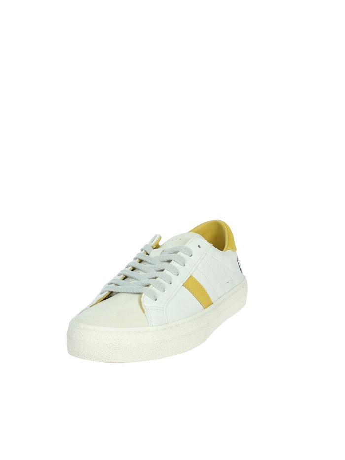 SNEAKERS BASSA W401-HL-VD-HY BIANCO/GIALLO