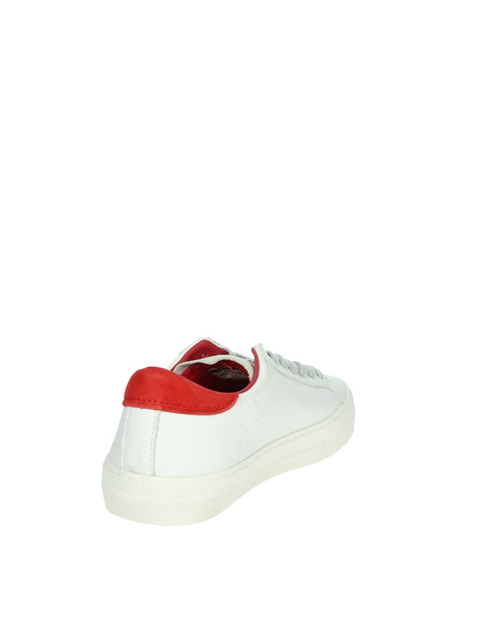 SNEAKERS BASSA W401-HL-VD-WR BIANCO/ROSSO