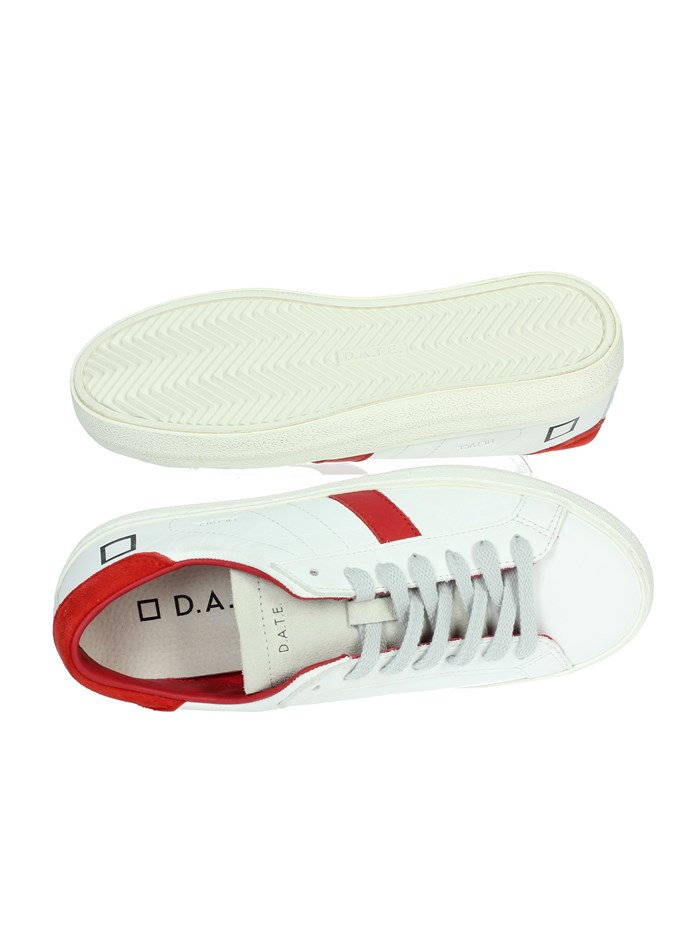 SNEAKERS BASSA W401-HL-VD-WR BIANCO/ROSSO