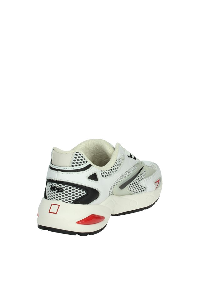 SNEAKERS BASSA W401-SN-ME-WB BIANCO/NERO