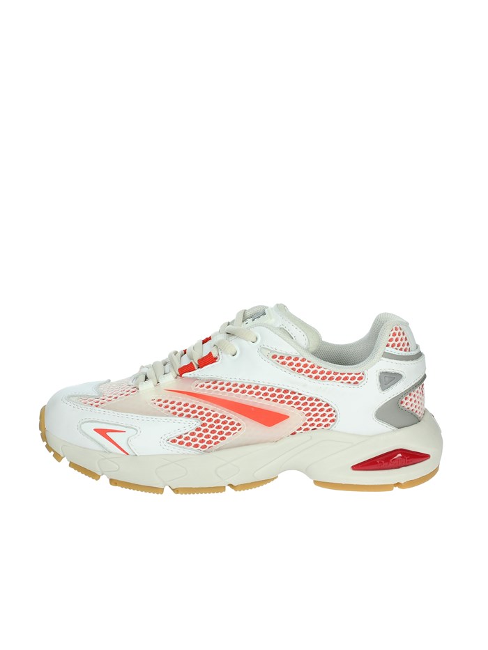 SNEAKERS BASSA W401-SN-ME-WR BIANCO/ROSSO