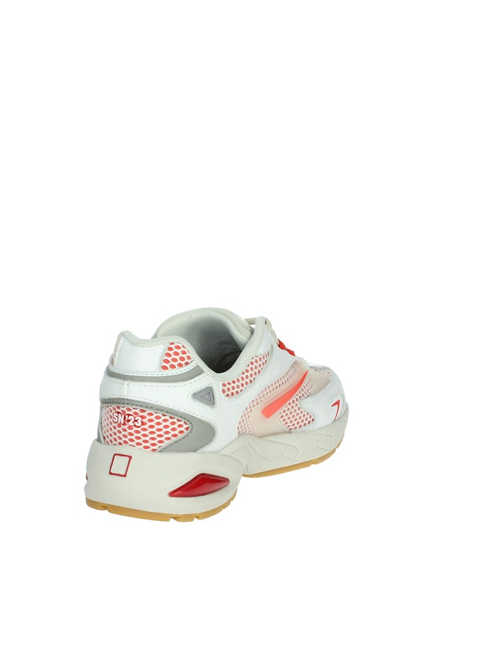 SNEAKERS BASSA W401-SN-ME-WR BIANCO/ROSSO