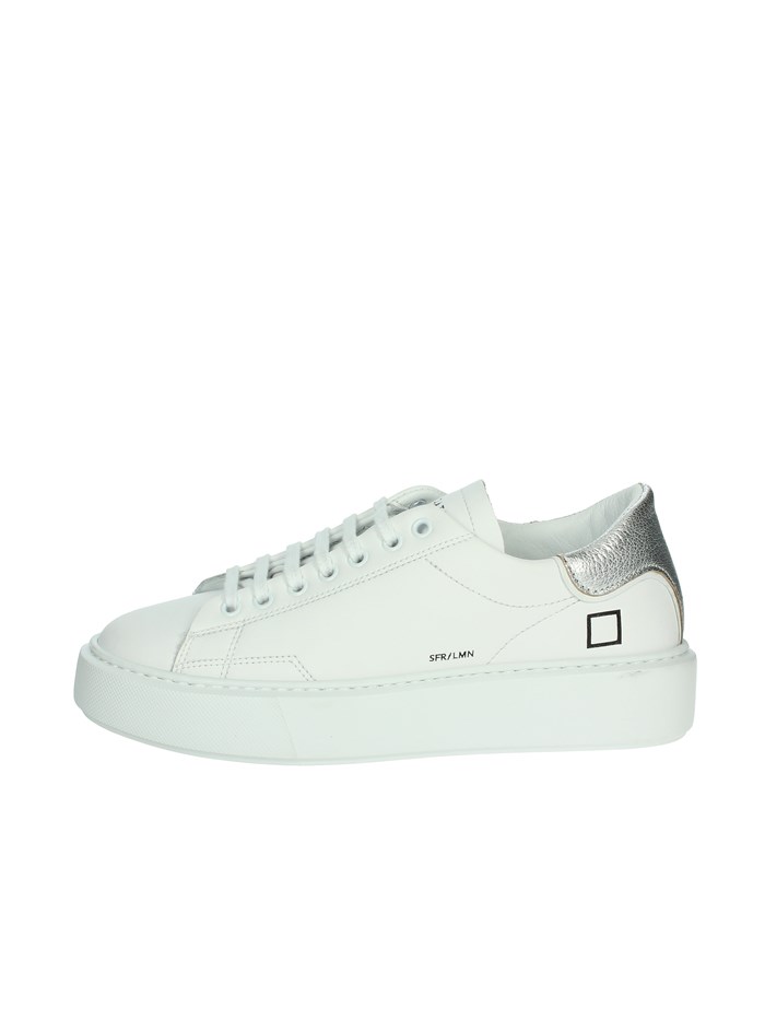 SNEAKERS BASSA W401-SF-LM-WS BIANCO/ARGENTO