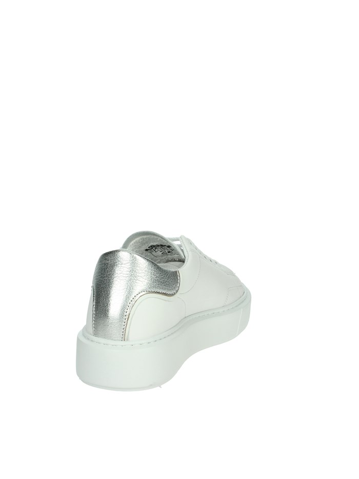 SNEAKERS BASSA W401-SF-LM-WS BIANCO/ARGENTO