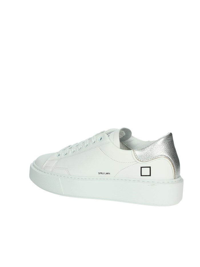 SNEAKERS BASSA W401-SF-LM-WS BIANCO/ARGENTO