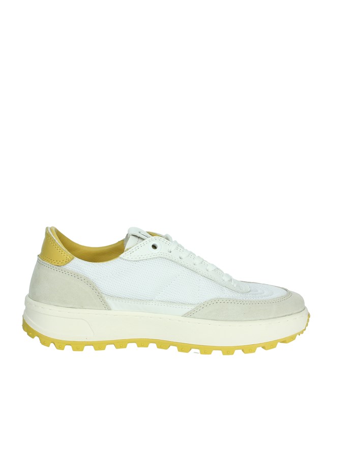 SNEAKERS BASSA W401-K2-CO-HY BIANCO/GIALLO