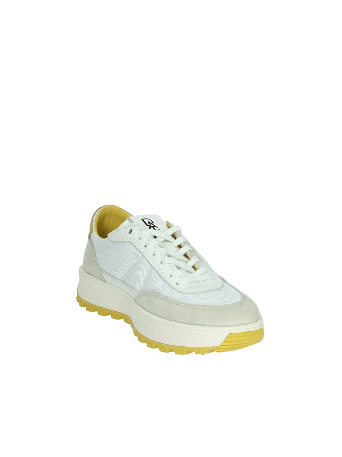 SNEAKERS BASSA W401-K2-CO-HY BIANCO/GIALLO