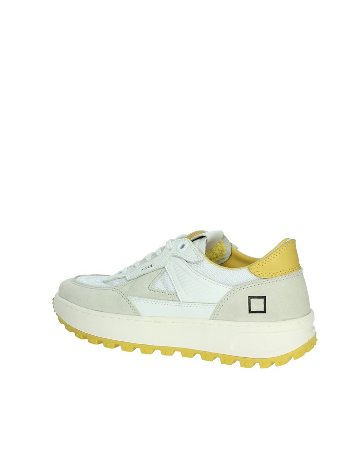 SNEAKERS BASSA W401-K2-CO-HY BIANCO/GIALLO