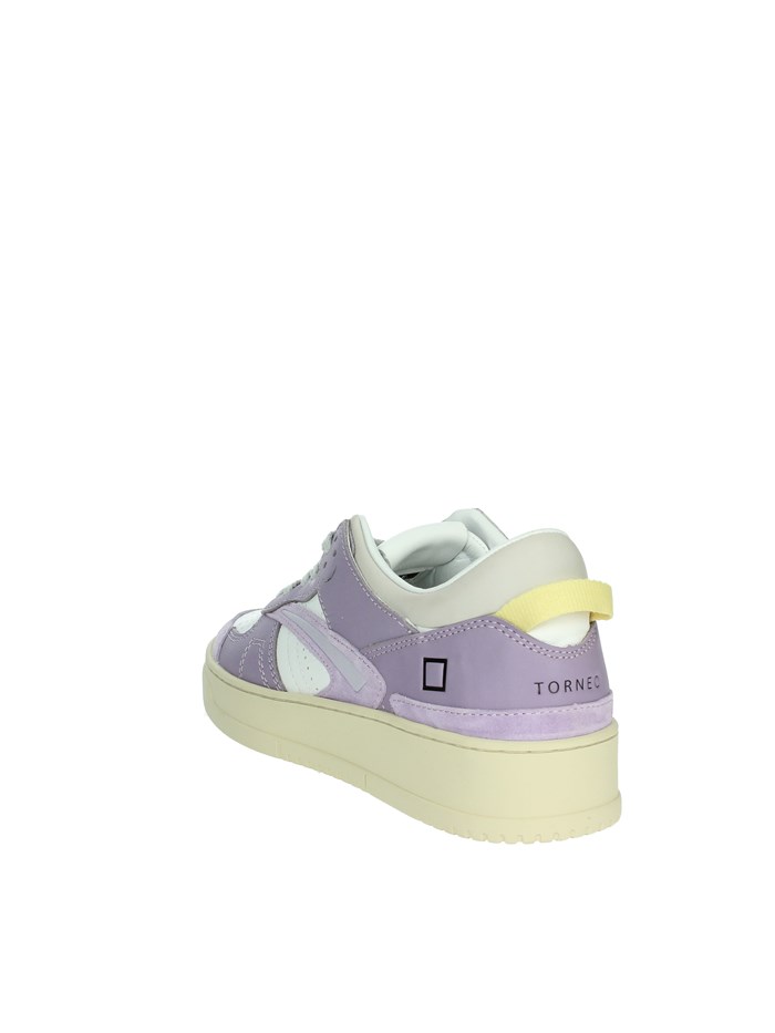 SNEAKERS BASSA W401-TO-BC-IP BIANCO/VIOLA