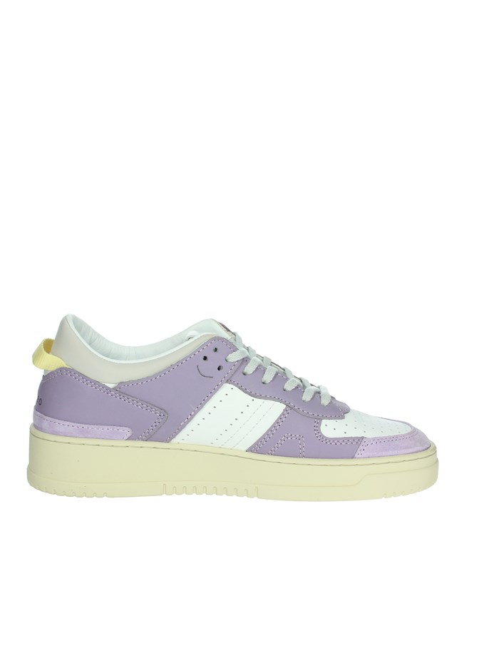 SNEAKERS BASSA W401-TO-BC-IP BIANCO/VIOLA