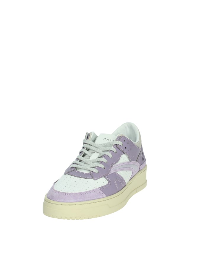 SNEAKERS BASSA W401-TO-BC-IP BIANCO/VIOLA